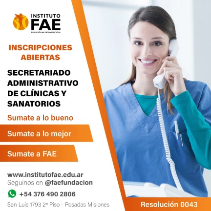 Secretariado Administrativo en Clínicas y Sanatorios
